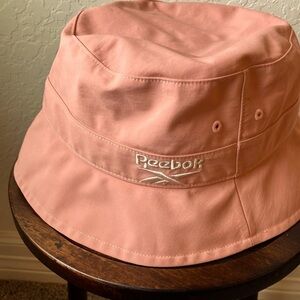 Reebok: Unisex Peach Bucket Hat- one size fits most